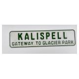 Montana Glacier Park License Plate Topper