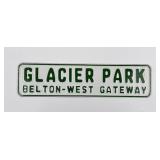Glacier Park Montana License Plate Topper