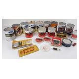Lot of Ford Oil Cans Autolite Motorcraft
