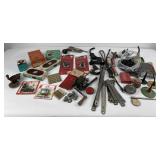 Lot of Tire Repair Items and Car Accessories