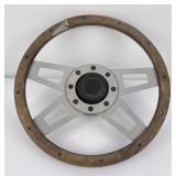 Vintage DP Racing Wood Steering Wheel