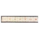 Hesston Farm Machinery Advertising Sign