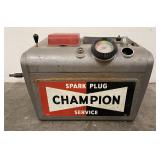 Vintage Champion Spark Plug Cleaning Machine