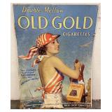 Old Gold Cigarettes Store Display Sign