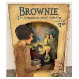 Brownie Cameras 3D Store Display Sign