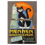 Mennen Shaving Cream Store Display Sign