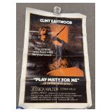 Clint Eastwood Play Misty for Me Movie Poster