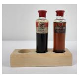 Oil Sample Bottles Texaco Havoline
