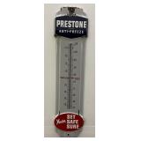 Prestone Antifreeze Advertising Thermometer