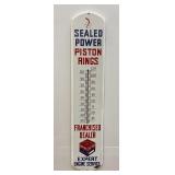 Sealed Power Piston Rings Advertising Thermometer