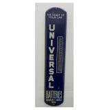Universal Batteries Advertising Thermometer
