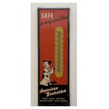 American Brakeblok Advertising Thermometer