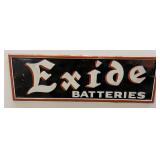 Exide Batteries Advertising Sign