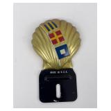 Shell Oil License Plate Topper