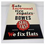 Bowes Seal Fast Advertising Sign