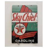 Texaco Sky Chief Porcelain Sign