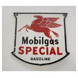 Mobilgas Mobil Pegasus Porcelain Pump Plate Sign