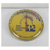 Ditzler PPG Bubble Advertising Thermometer