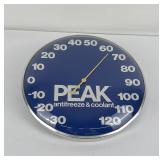 Peak Glass Bubble Advertising Thermometer