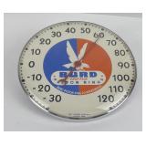 Burd Glass Bubble Advertising Thermometer