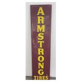 Armstrong Tires Vertical Advertising Sign