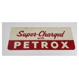 Texaco Petrox Pump Plate Sign