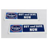 Copper Tires Display Tire Rack Signs