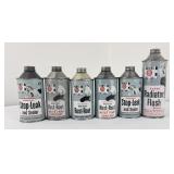 Bowes Seal Fast Pinup Oil Can Tins