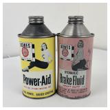 Bowes Seal Fast Pinup Oil Can Tins