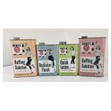Bowes Seal Fast Pinup Oil Can Tins