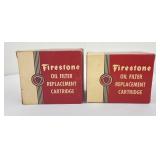 Deadstock Firestone Oil Filter Cartridges