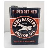 Aero Eastern 2 Gallon Motor Oil Tin Can