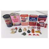 Lot of Glass Wax Cleaning Polish Tins Premiums