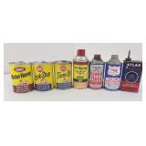 Lot of Oil Cans Casite 3M Atlas I-Way
