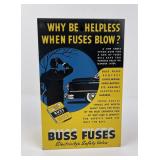 Buss Glass Tube Fuses Display Cabinet