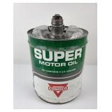 Conoco Super Motor Oil 5 Gallon Can