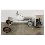 Inland Tractall Pedal Toy Tractor