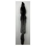 Beautiful Ranch Silver Fox Fur Pelt Taxidermy