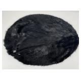 Black Dyed Montana Taxidermy Beaver Pelt