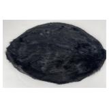 Black Dyed Montana Taxidermy Beaver Pelt