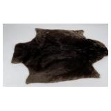 Beautiful Sheared Beaver Fur Pelt Taxidermy