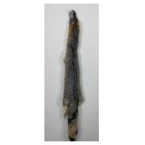 Beautiful Gray Fox Fur Pelt Taxidermy