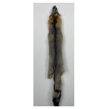 Beautiful Gray Fox Fur Pelt Taxidermy