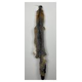 Beautiful Gray Fox Fur Pelt Taxidermy