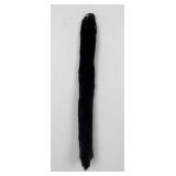 Beautiful Ranch Black Mink Fur Pelt Taxidermy