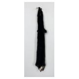 Beautiful Ranch Black Mink Fur Pelt Taxidermy