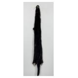 Beautiful Ranch Black Mink Fur Pelt Taxidermy #26