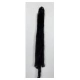 Beautiful Ranch Black Mink Fur Pelt Taxidermy