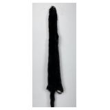Beautiful Ranch Black Mink Fur Pelt Taxidermy