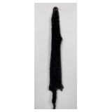 Beautiful Ranch Black Mink Fur Pelt Taxidermy